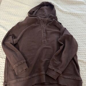 Aerie oversized button up